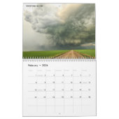 厳しい天気カレンダー カレンダー (2月 2026)