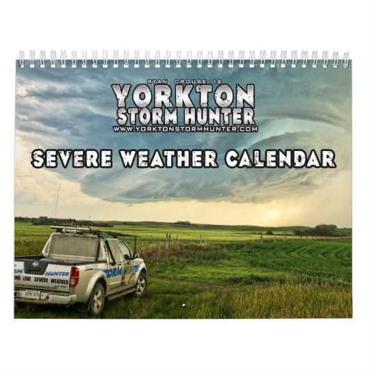 厳しい天気カレンダー カレンダー (カバー)