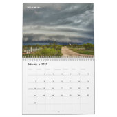 厳しい天気カレンダー カレンダー (2月 2027)