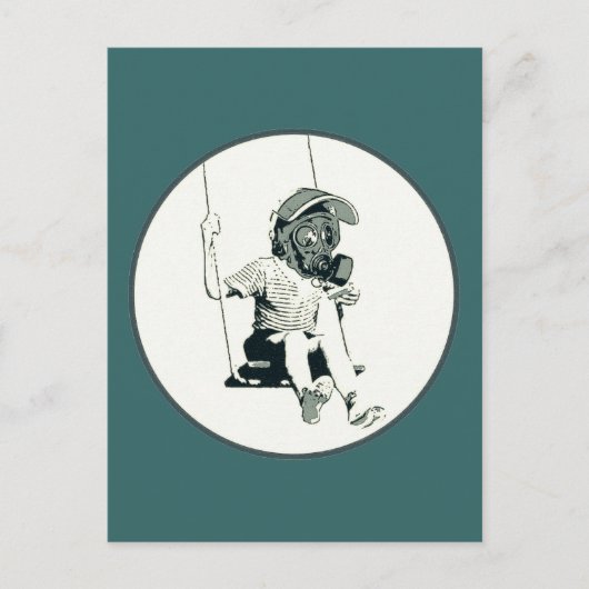 厳しい未来 ポストカード (正面)