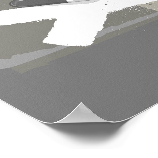 厳しい死のアンチ薬にノーと言う ポスター (角)