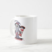 厳しい父親時代 コーヒーマグカップ (正面左)
