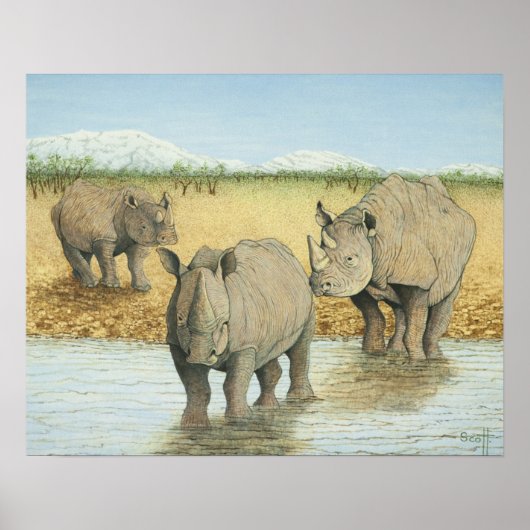 厳しい生活 ポスター (正面)