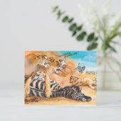 厳しい生活 ポストカード (スタンド正面)