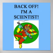 厳しい科学者 ポスター (正面)