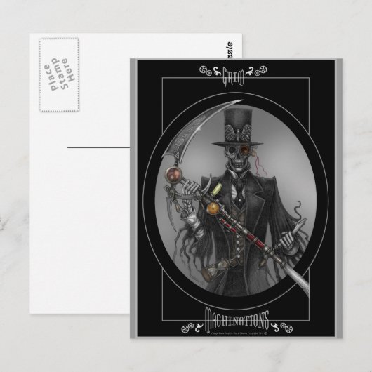 厳しい策略 ポストカード (正面/裏面)