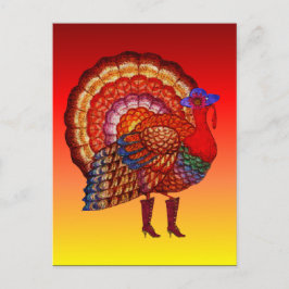 厳しい老鳥 ポストカード