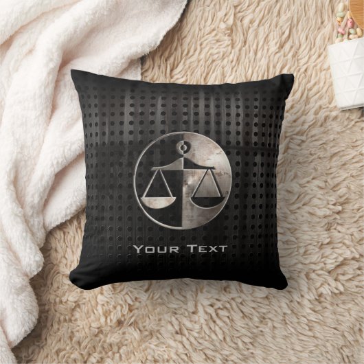 厳しい裁はかりで測判 クッション (ブランケット)