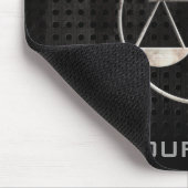 厳しい裁はかりで測判 マウスパッド (コーナー)