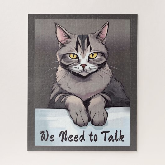 厳しい話し方が必要 ジグソーパズル (縦)