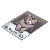 厳しい話し方が必要 ノートブック (左側)