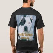 、厳しくカスタム2粋、ヒューストン、TX Tシャツ (裏面)
