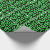 厳しく、過度に厳しく ラッピングペーパー (角)