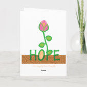 厳し感謝していい時のサポート サンキューカード (裏面)