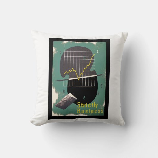 厳密な業務 クッション (正面)