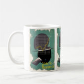 厳密な業務 コーヒーマグカップ (左)