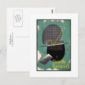 厳密な業務 ポストカード (正面/裏面)