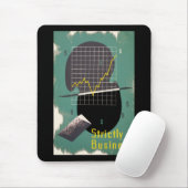 厳密な業務 マウスパッド (マウス)