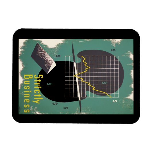 厳密な業務 マグネット (横)