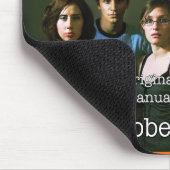 厳密に調べられる: 信号の鋳造物のマウスパッド マウスパッド (コーナー)