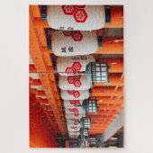 厳島神社内の灯籠 ジグソーパズル (縦)