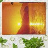 厳島神社大鳥居宮島 キッチンタオル (折り畳み)