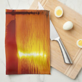 厳島神社大鳥居宮島 キッチンタオル (四つ折り)