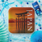 厳島神社大鳥居 |宮島,日本 ペーパープレート (パーティー)