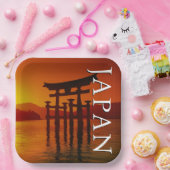 厳島神社大鳥居 |宮島,日本 ペーパープレート (パーティー)