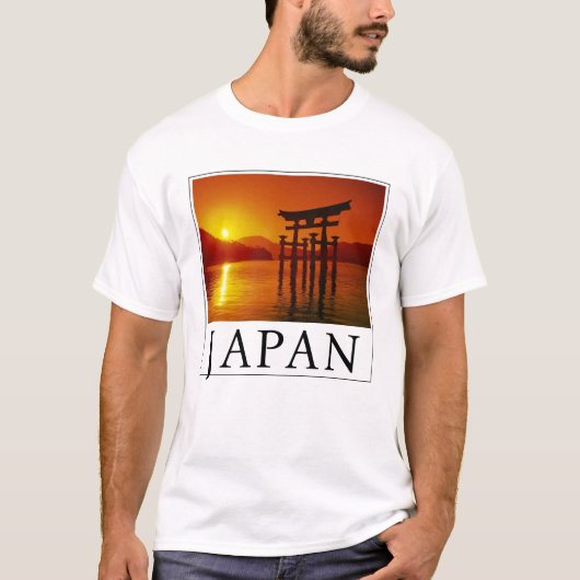 厳島神社大鳥居 |宮島,日本 Tシャツ (正面)