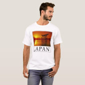 厳島神社大鳥居 |宮島,日本 Tシャツ (正面フル)