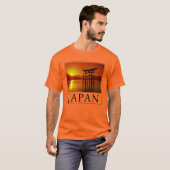厳島神社大鳥居 |宮島,日本 Tシャツ (正面フル)