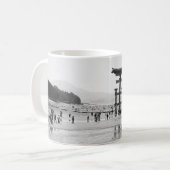 厳島神社大鳥居:日本 コーヒーマグカップ (正面左)