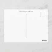 厳島神社大鳥居:日本 ポストカード (裏面)