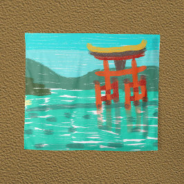 厳島神社 タペストリー