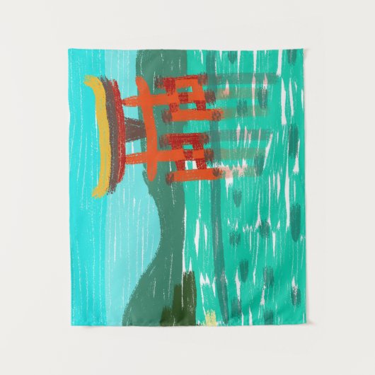 厳島神社 タペストリー (正面)