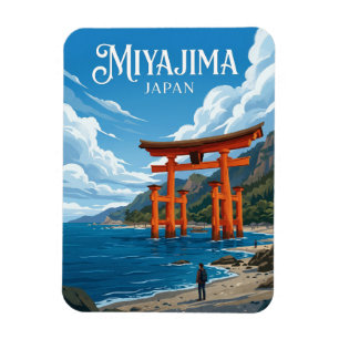 厳島神社 日本 マグネット