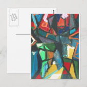 厳格なインテリア(抽象的なインテリア) ポストカード (正面/裏面)