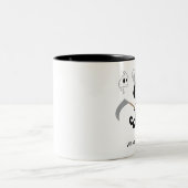 厳格なバニー ツートーンマグカップ (中央)