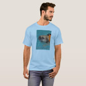 厳格な及び息子の顔 Tシャツ (正面フル)