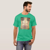 厳格な及び息子の顔 Tシャツ (正面フル)