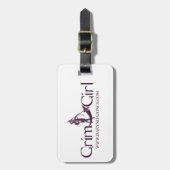 厳格な女の子の荷物のラベル ラゲッジタグ (正面縦)