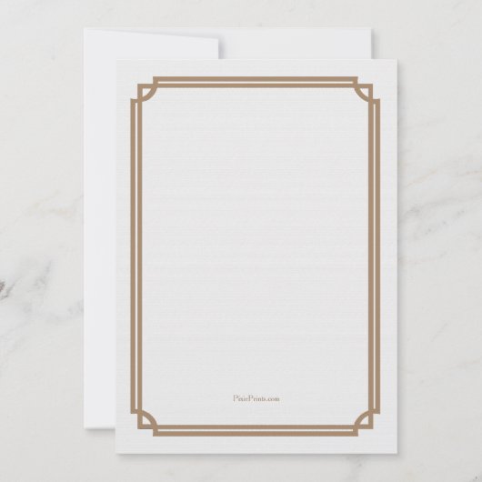 厳粛な十字架の叙任式 招待状 (裏面)