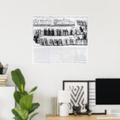 厳粛な模擬行列 ポスター (ホームオフィス)