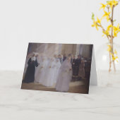 厳粛な聖餐 カード (黄色い花)