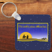 厳粛な静寂キーチェーン キーホルダー (正面)