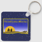 厳粛な静寂キーチェーン キーホルダー (裏面)