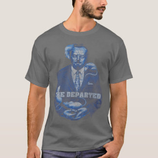 去った企業デーモン願望ディーラー ダークコメ Tシャツ
