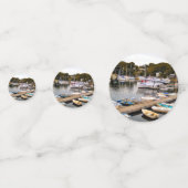 去った魚釣りの退職パーティー コンフェッティ (裏面)