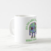 去ってしまってから懐かしんでも遅い コーヒーマグカップ (正面左)